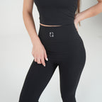 Leggins Abstratto Nero