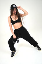 Joggers Abstract Nero