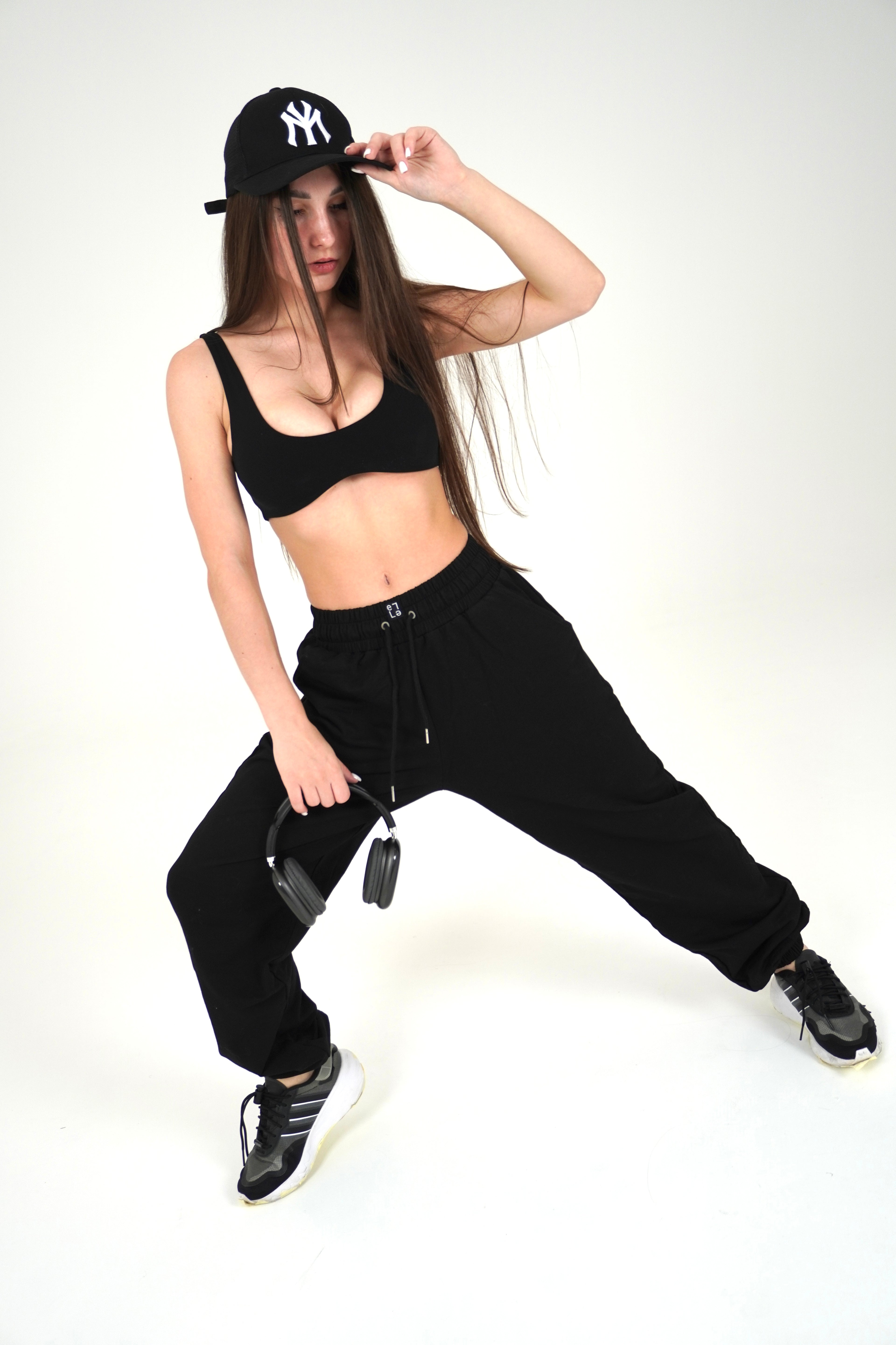 Joggers Abstract Nero