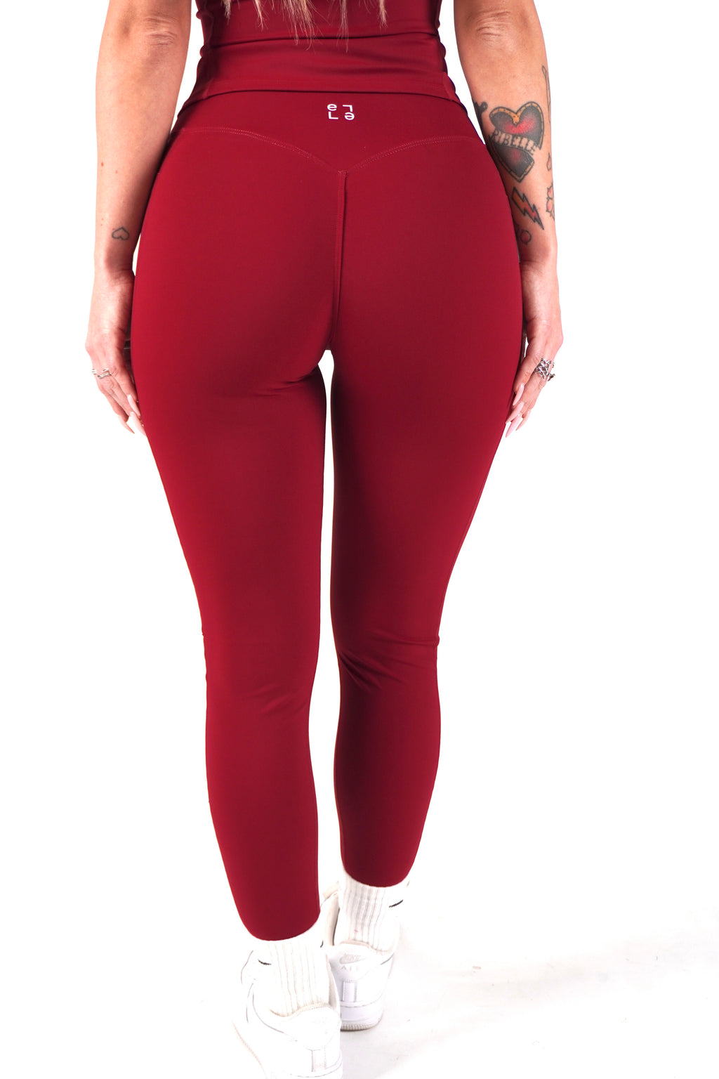 Leggings Active Elegant  Bordeaux