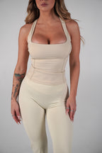 Top Active Elegant Beige