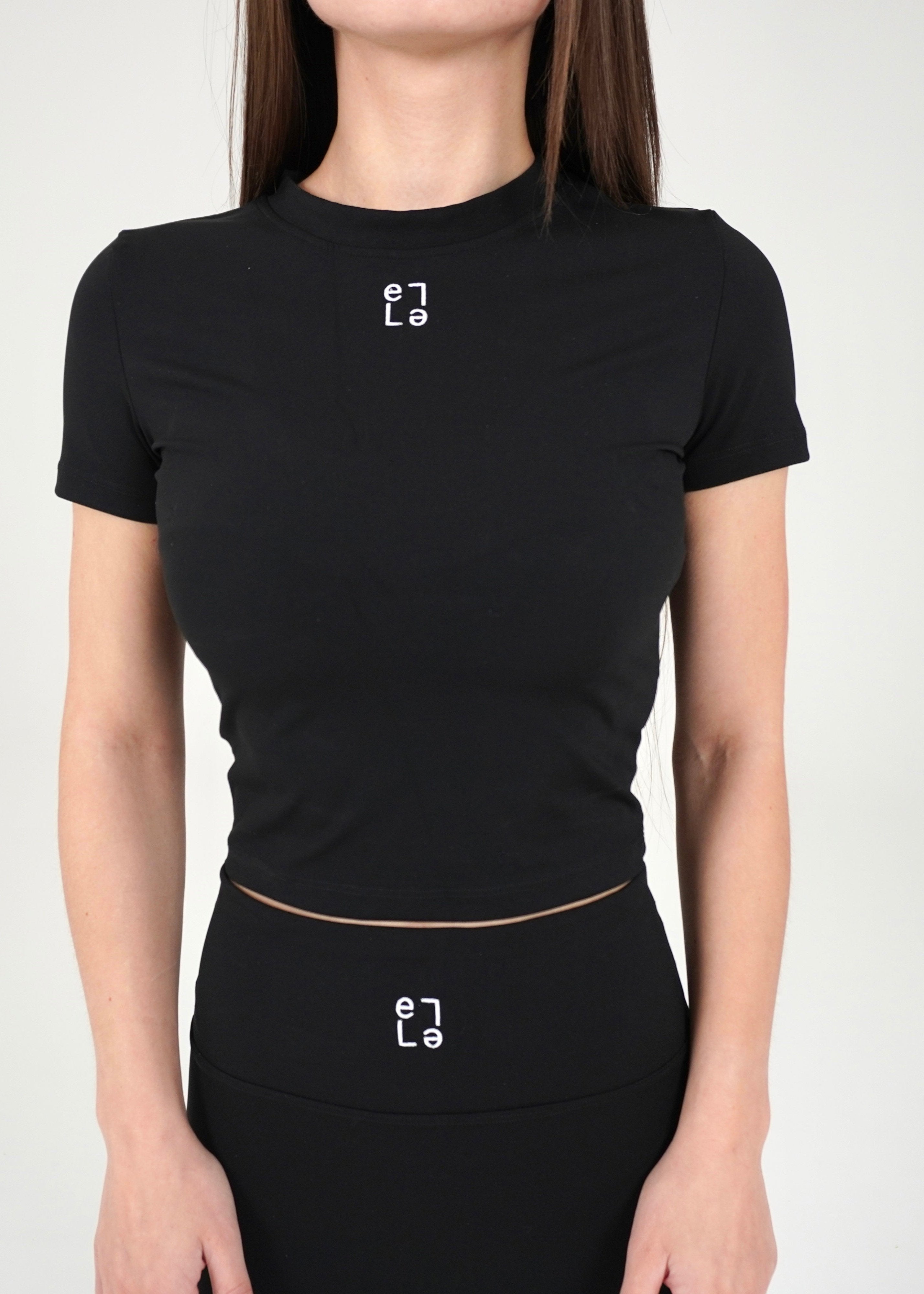 T-shirt Abstract Nero