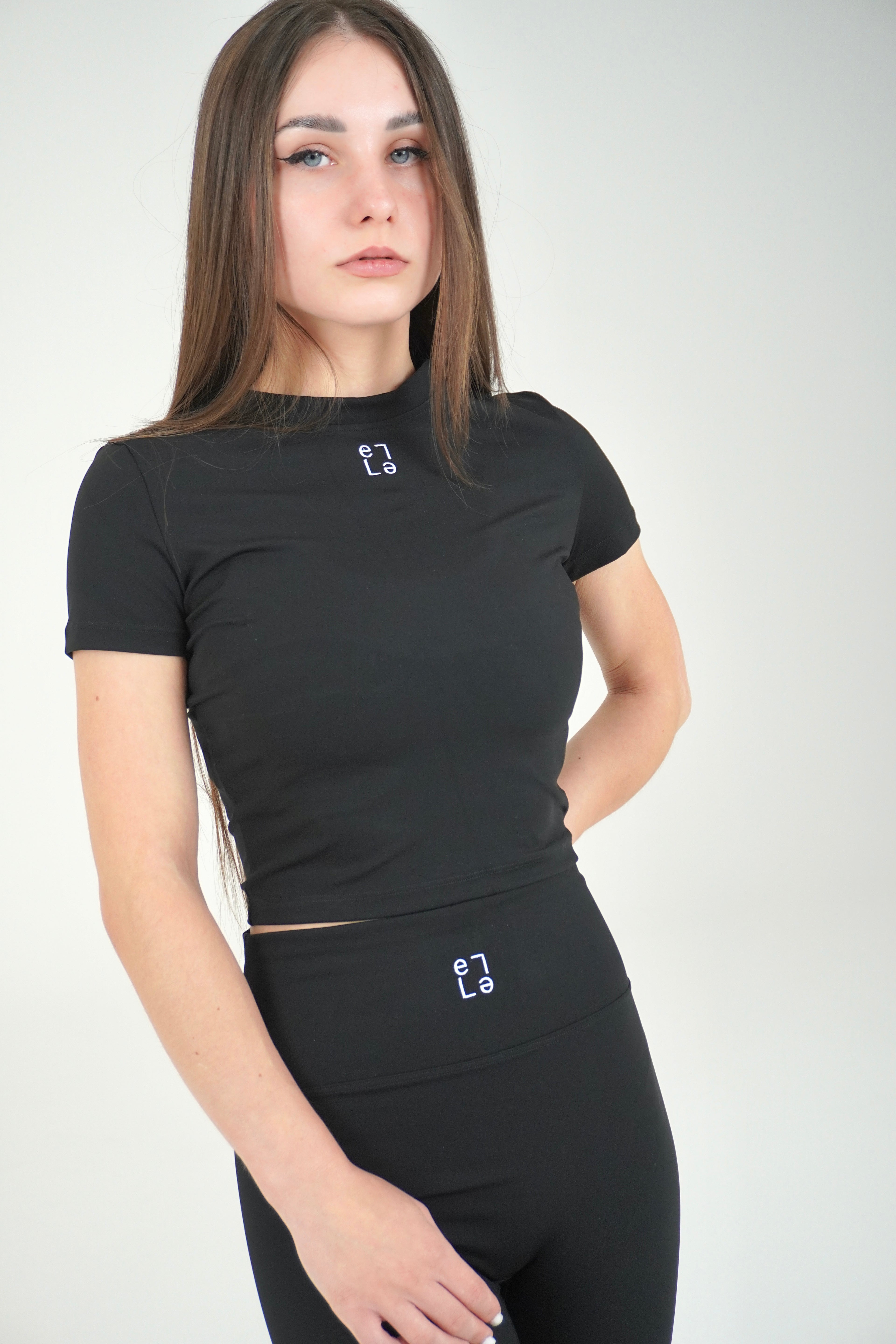 T-shirt Abstract Nero