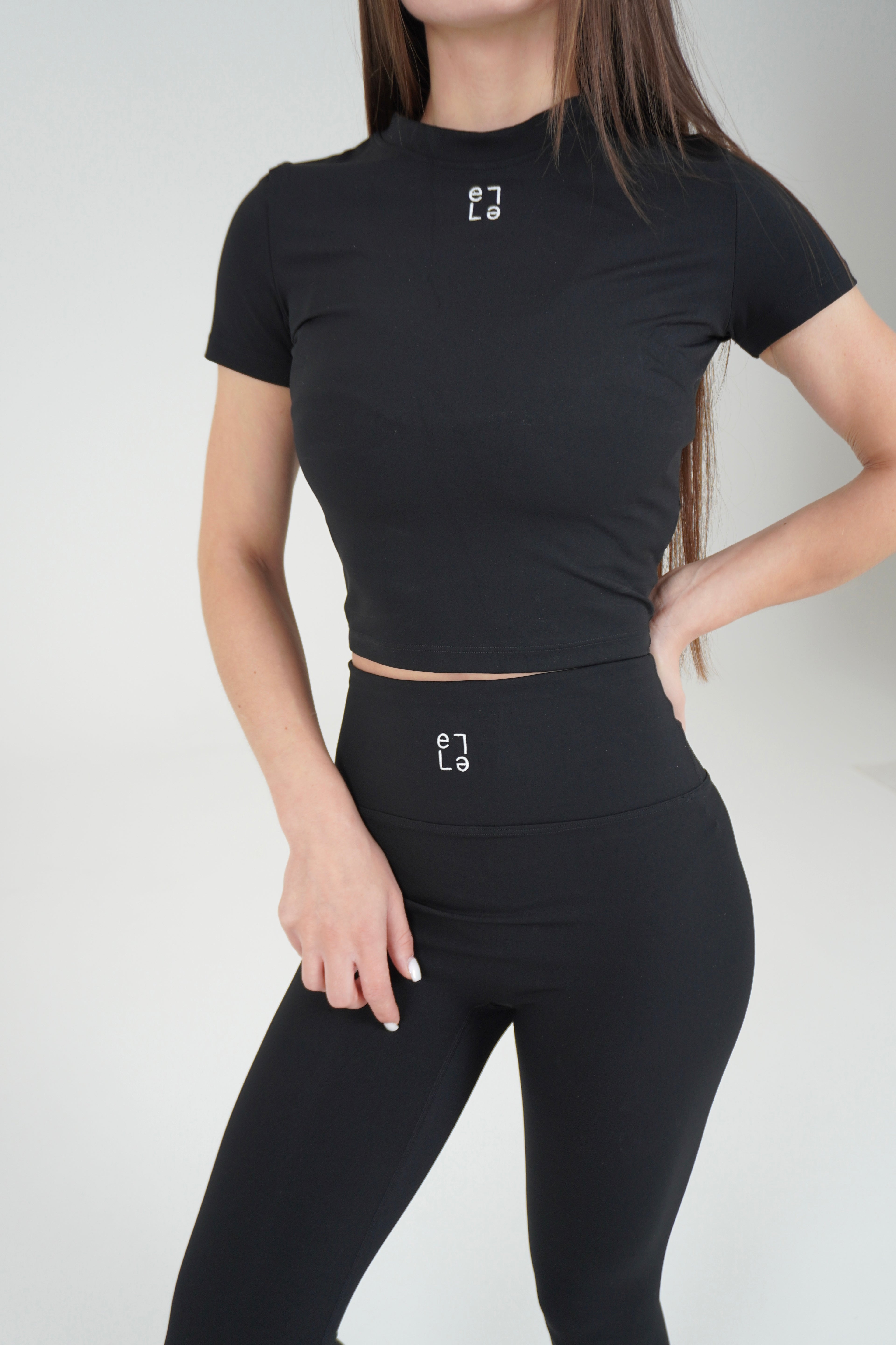 T-shirt Abstract Nero