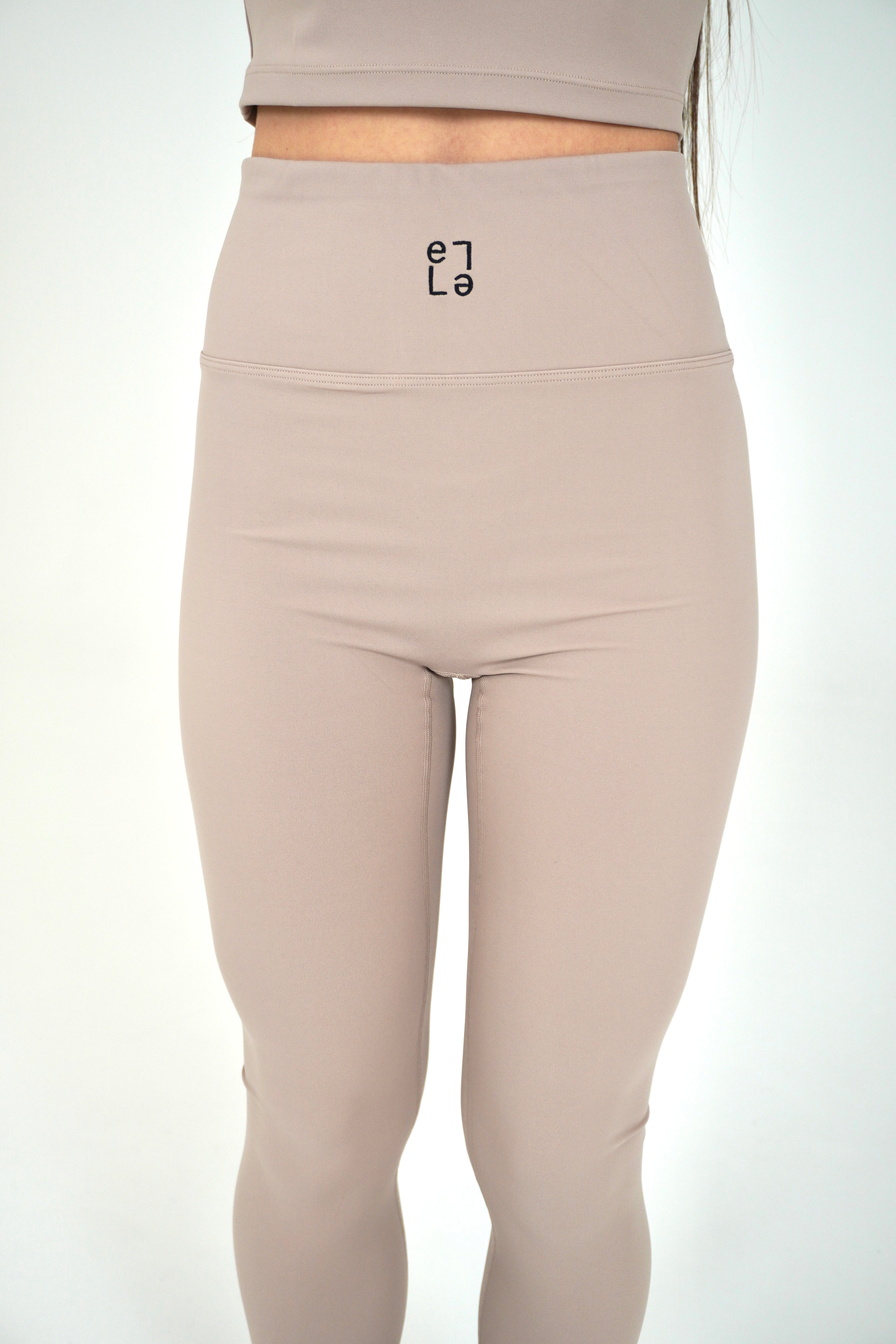 Leggins Abstratto Beige
