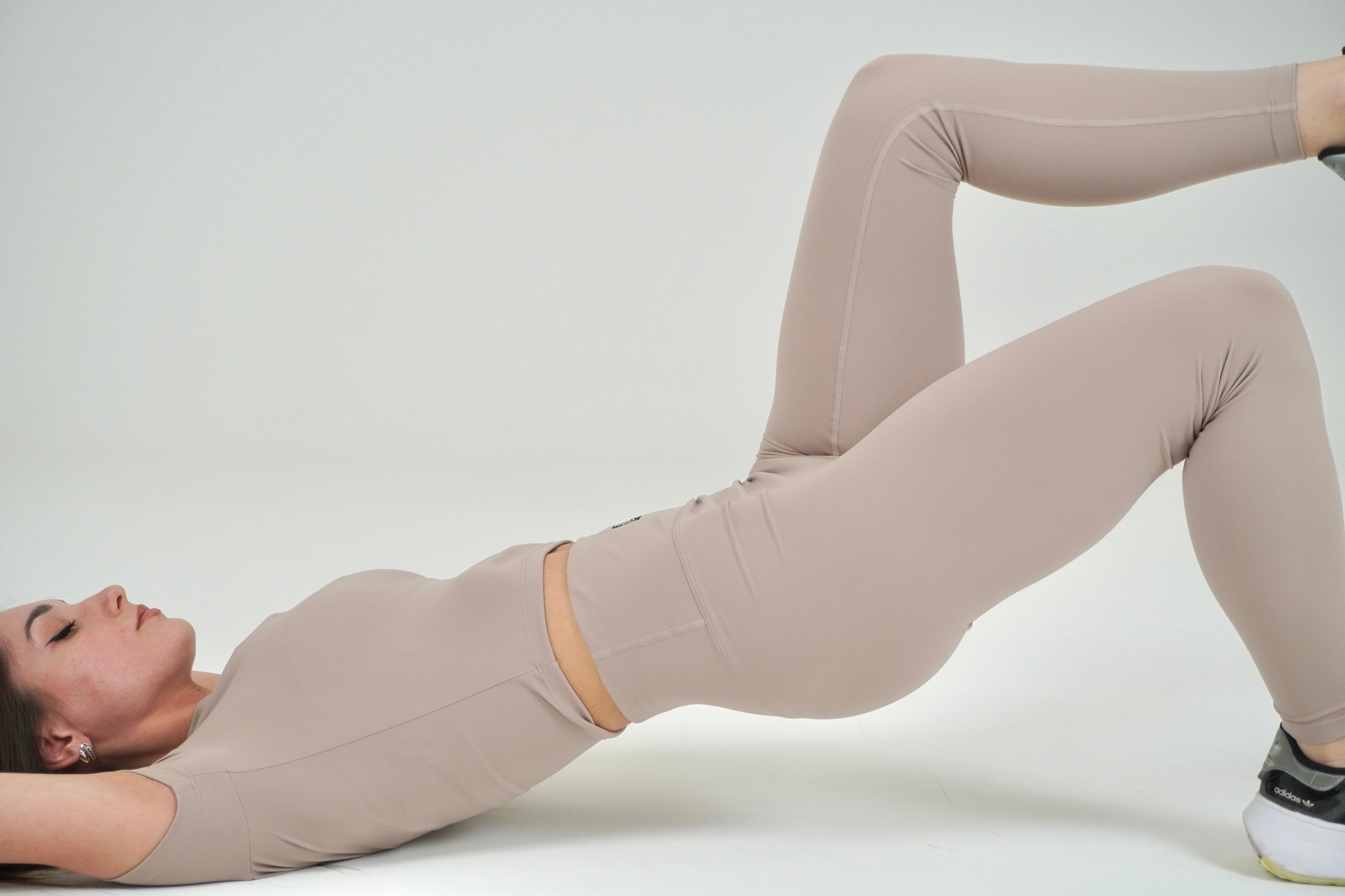 Leggins Abstratto Beige
