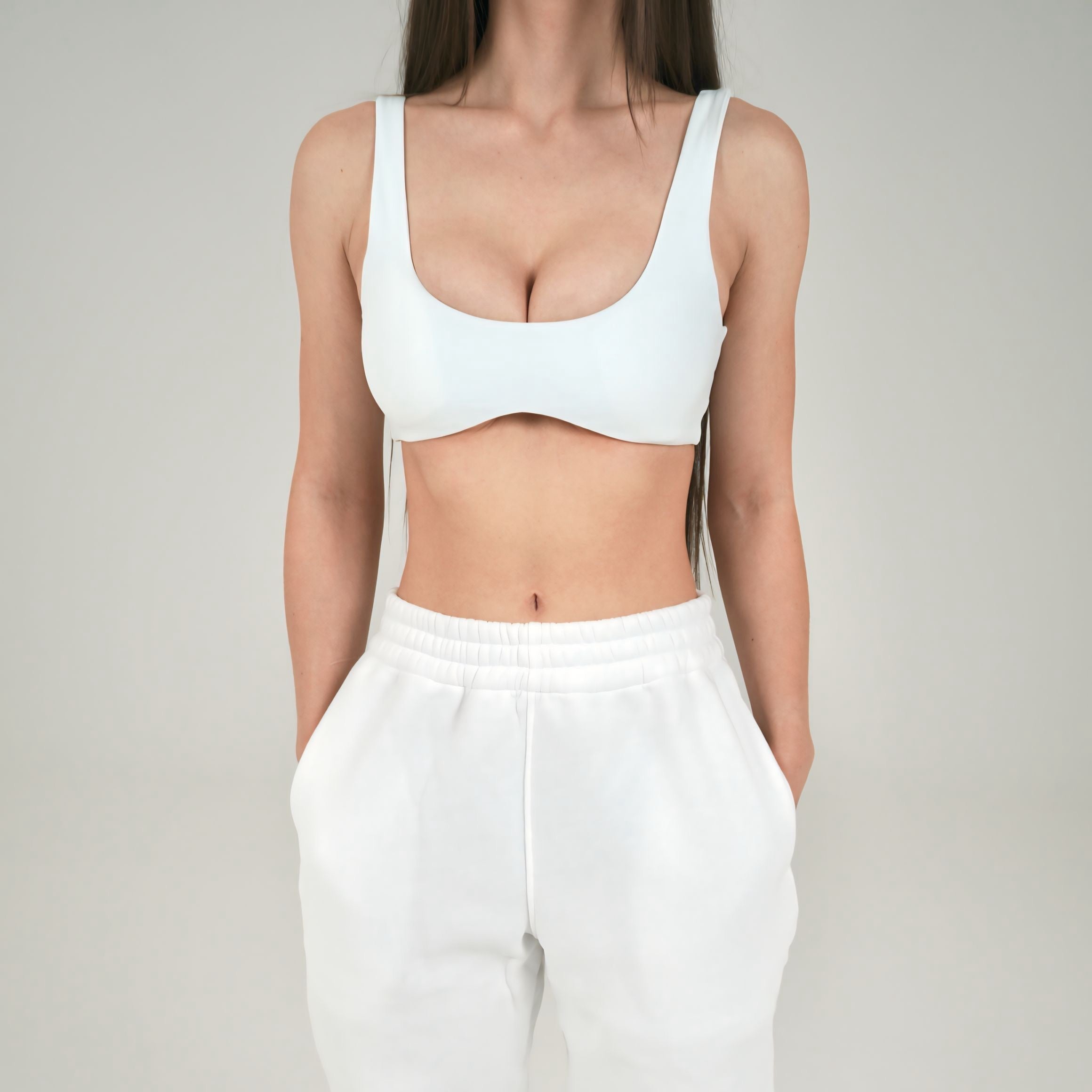 Top Abrioso Bianco