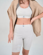 Absolute Capri Leggings Bianco