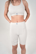 Absolute Capri Leggings Bianco