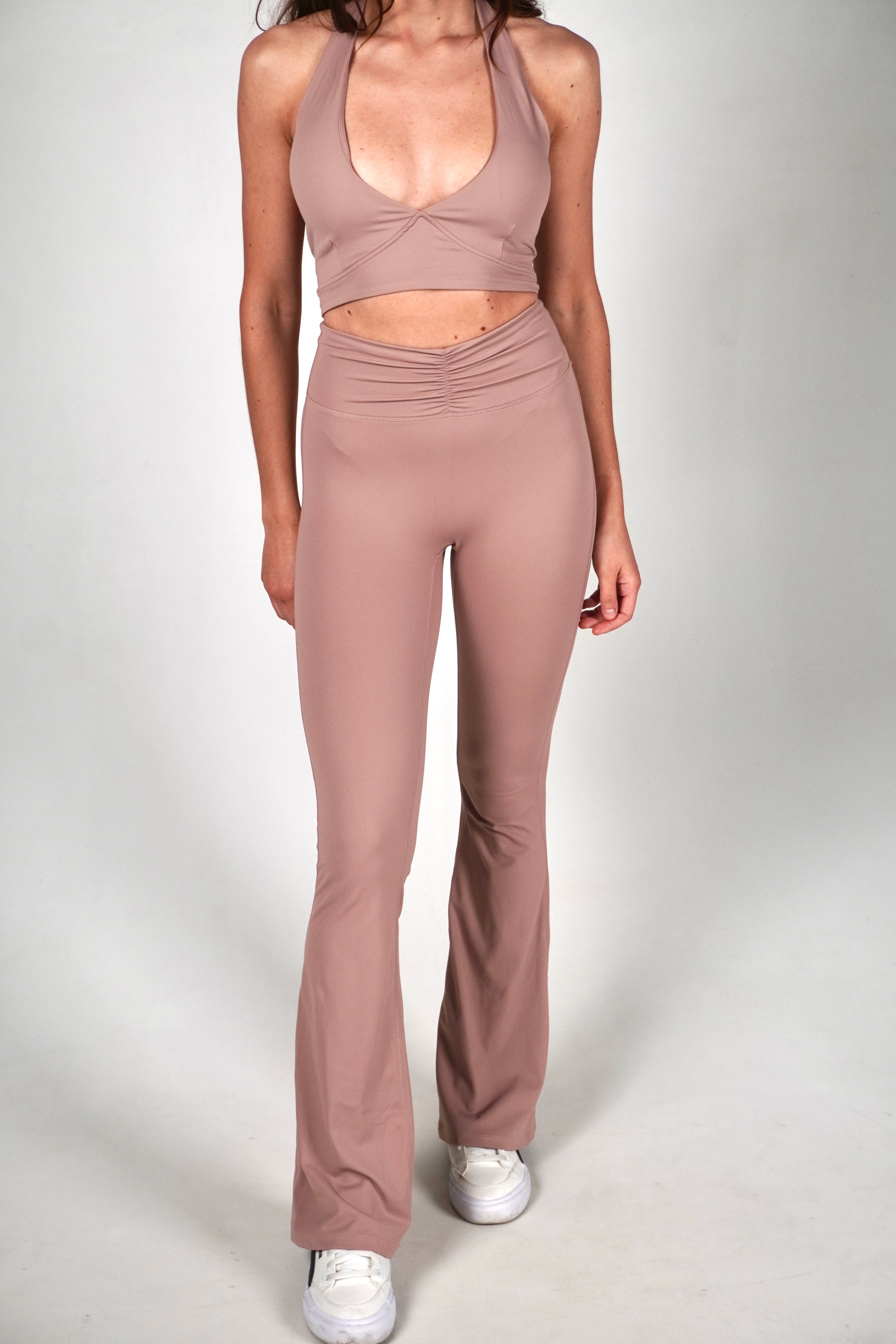 Aura Active Leggings  – Nude Rose