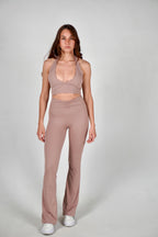 Aura Active Leggings  – Nude Rose