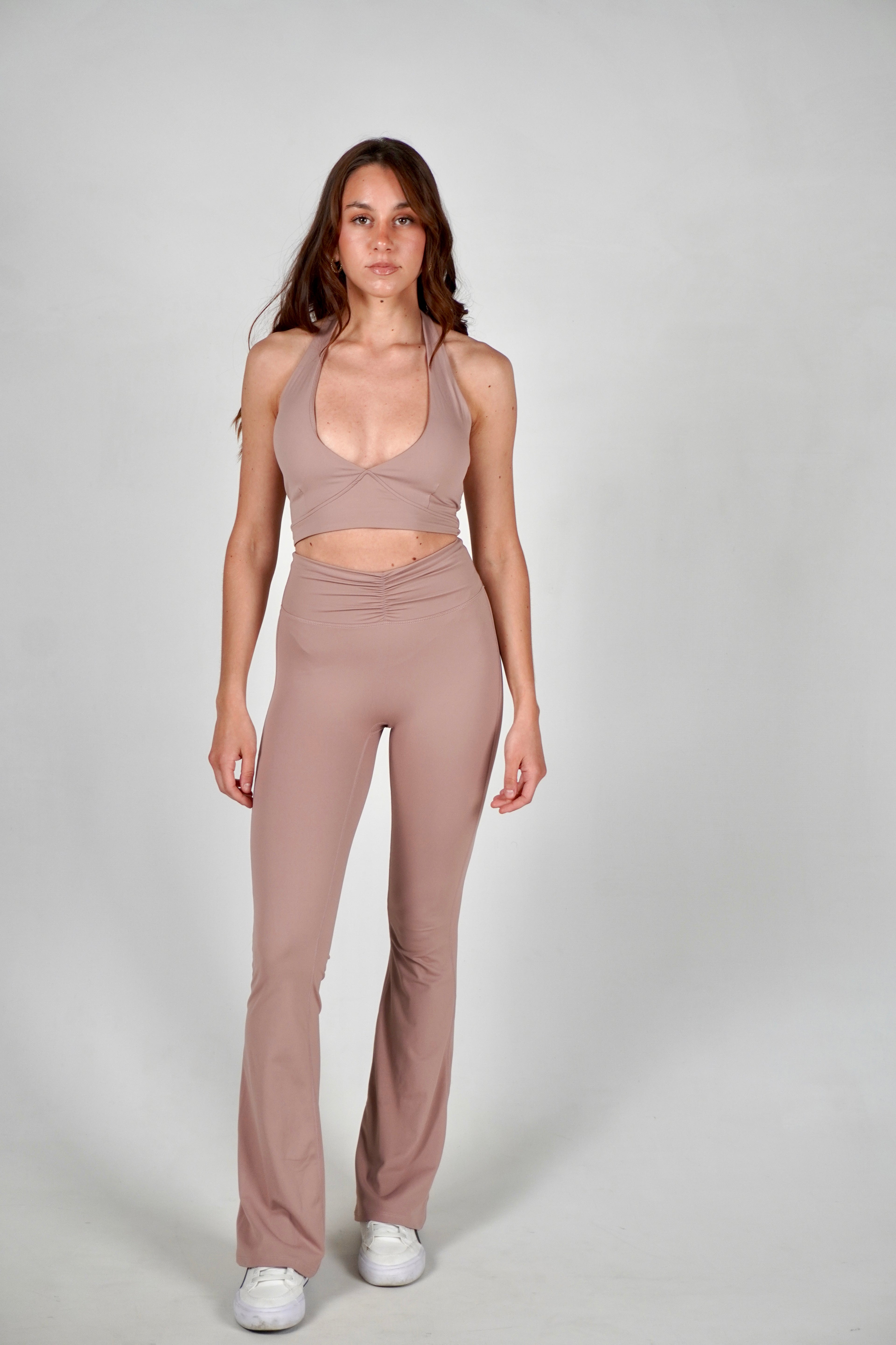 Aura Active Leggings  – Nude Rose
