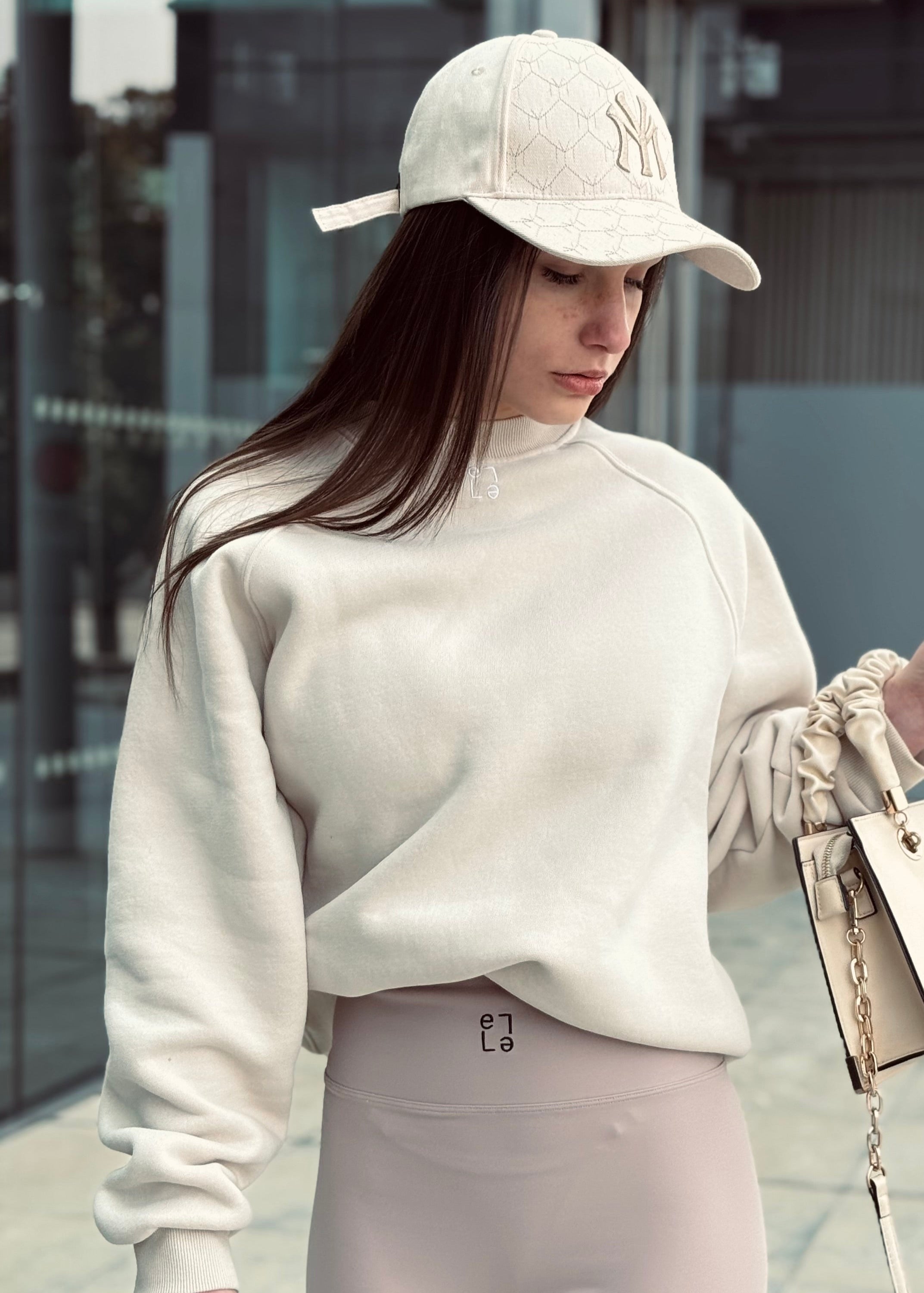 Felpa da  Donna Beige