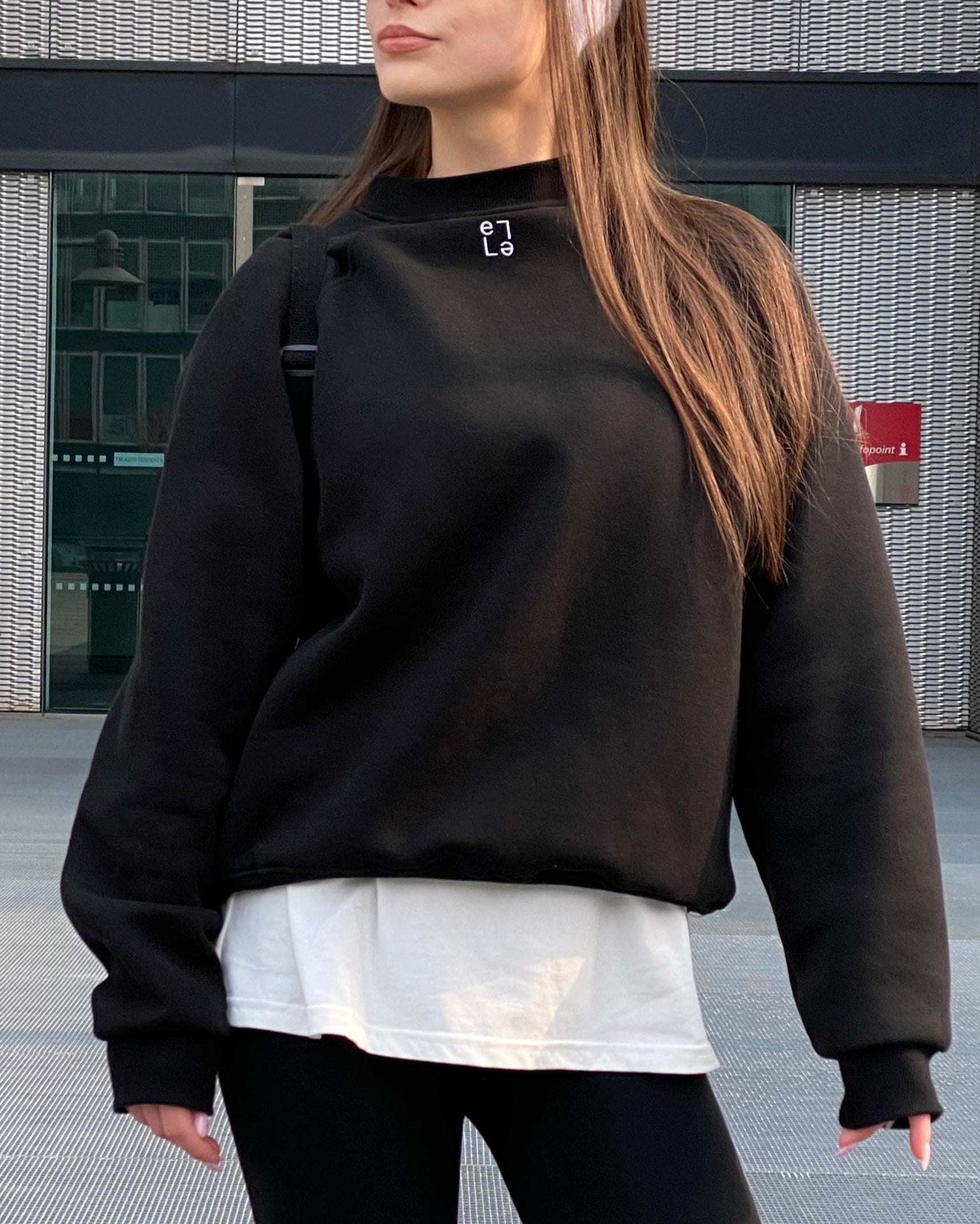 Felpa da  Donna Nera