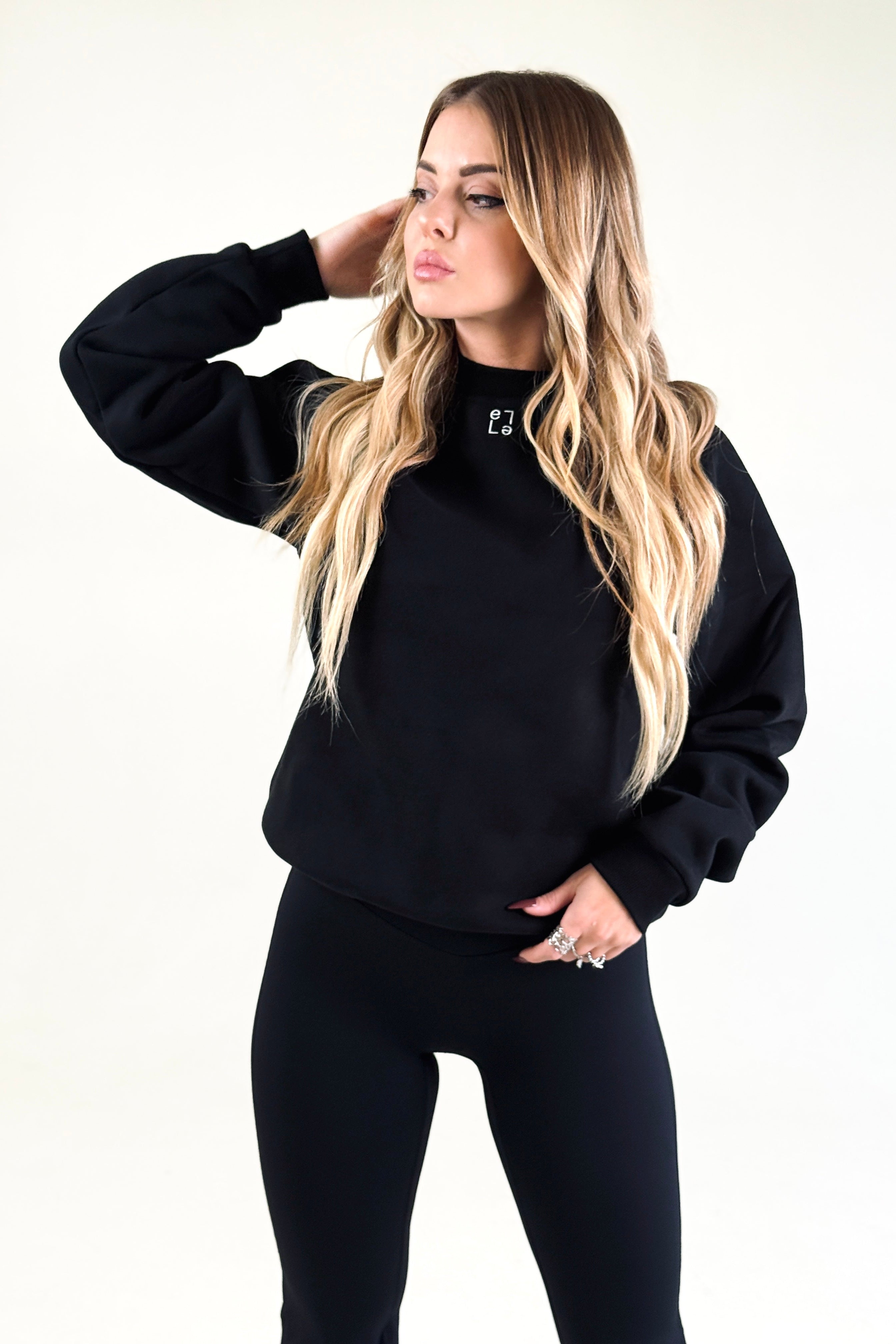 Felpa  – Nera Basica