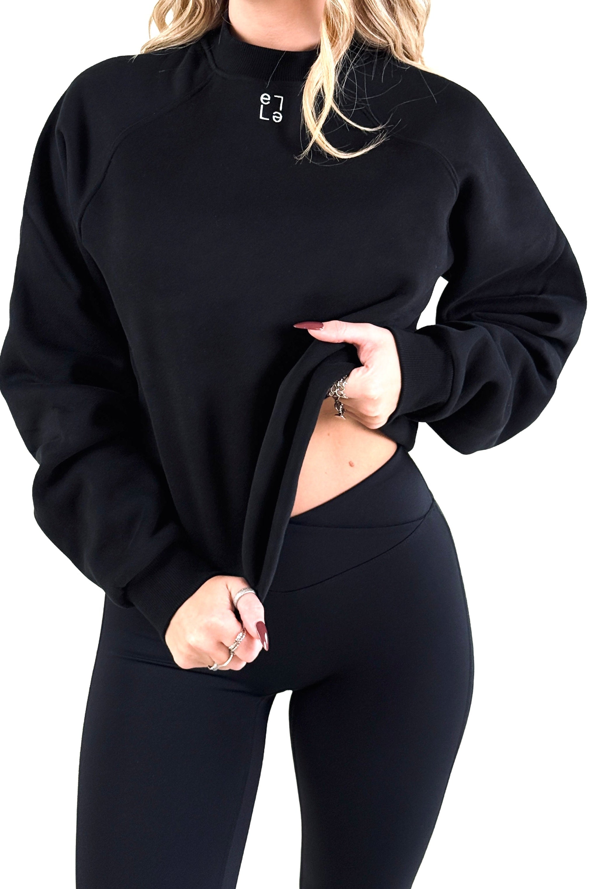 Felpa  – Nera Basica