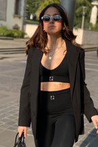 Top Abbellita Nero