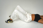 Joggers Abstract Bianco