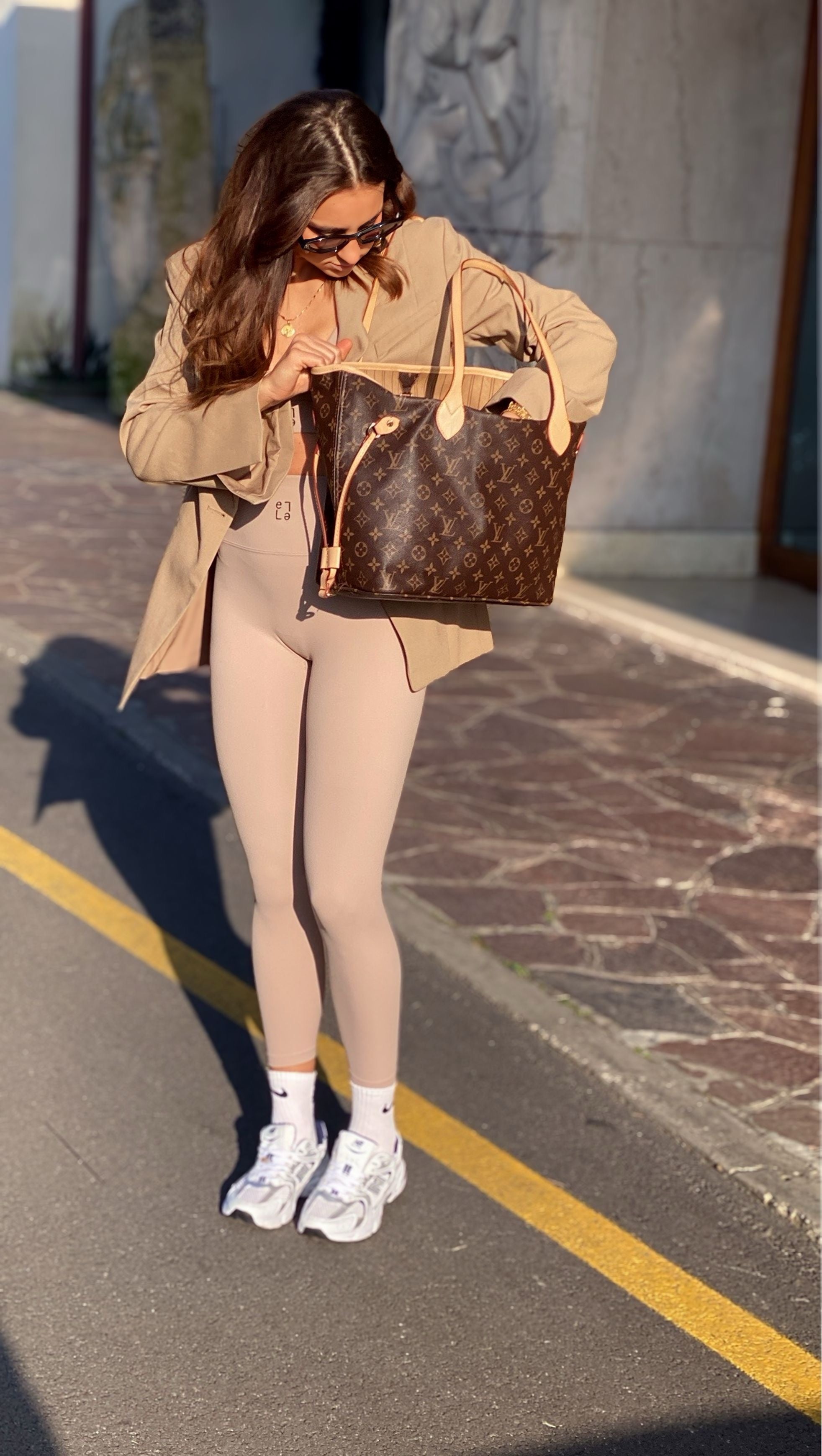 Leggins Abbellita Beige